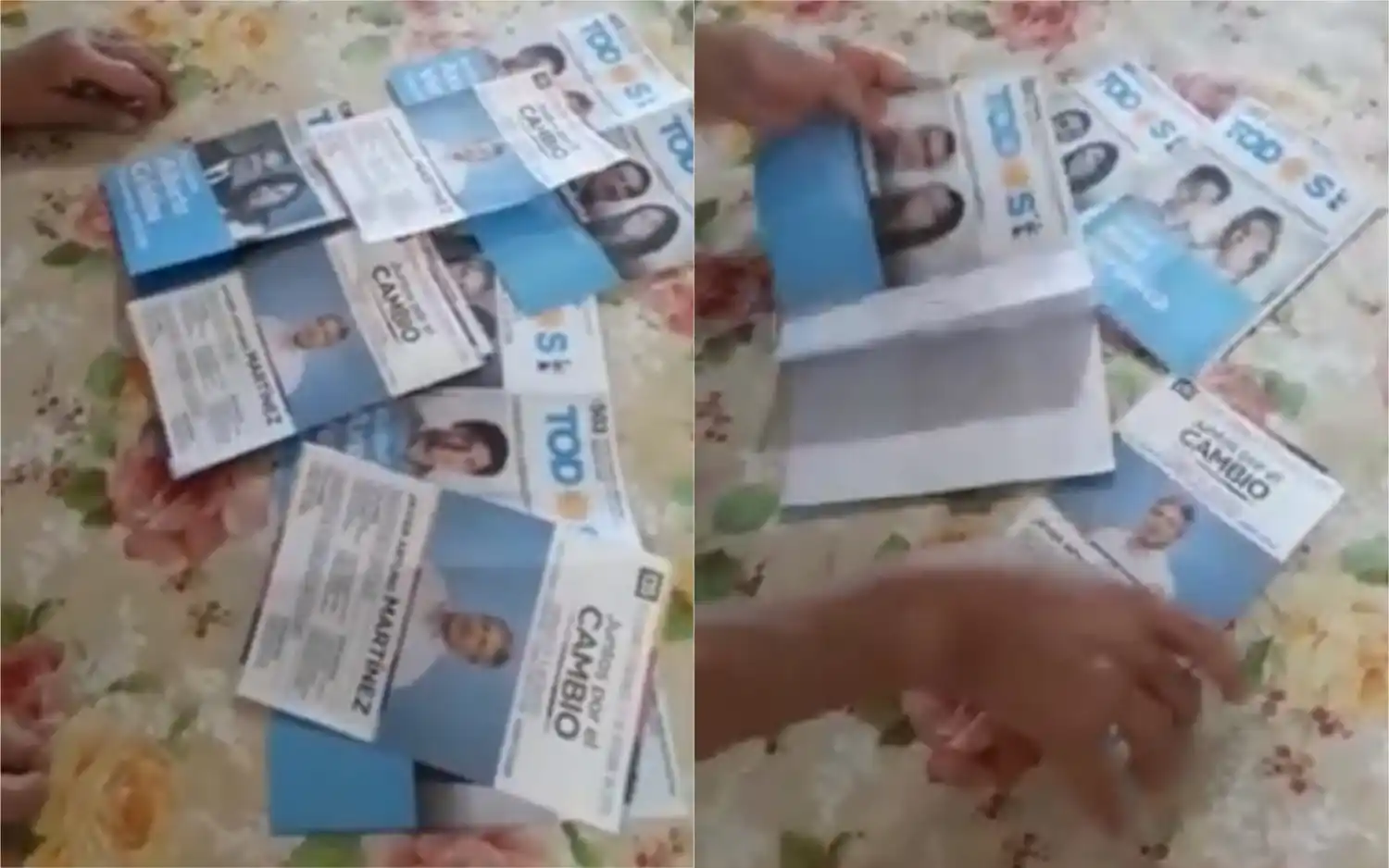 En Pergamino aseguran que reparten boletas del Intendente Martínez con las del Frente de Todos