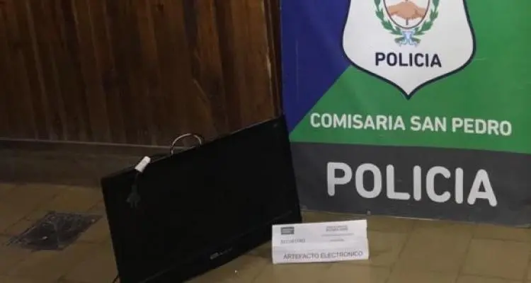 Allanaron una casa y recuperaron un televisor robado el mes pasado
