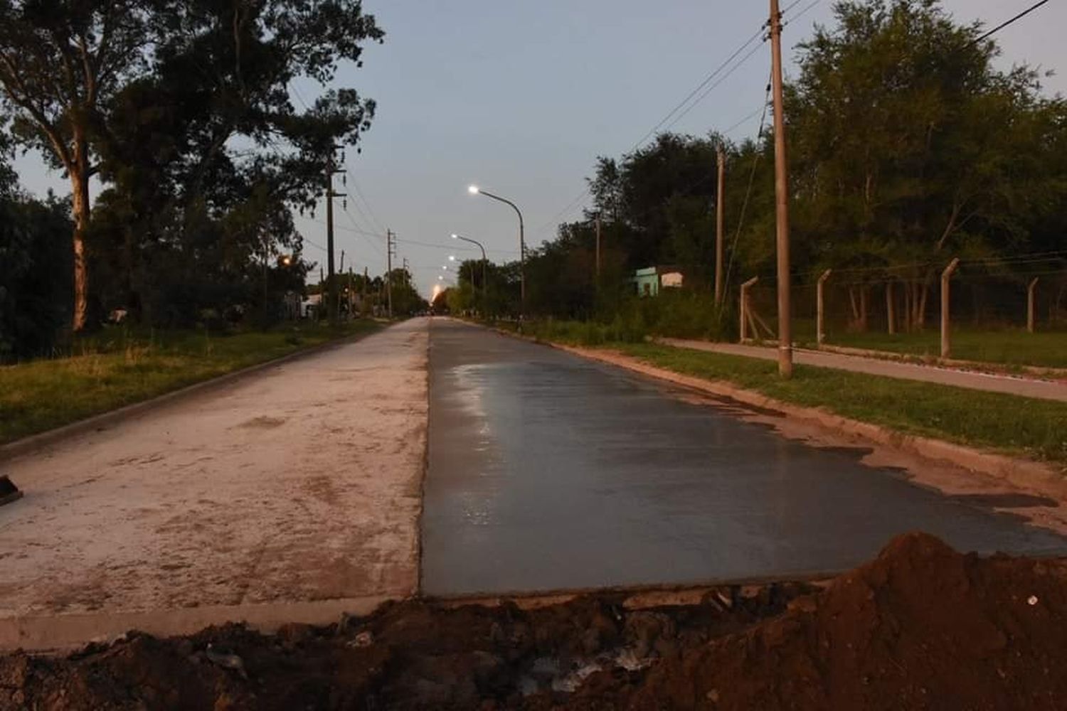 Rufino: trabajos de mantenimiento en distintos puntos de la ciudad