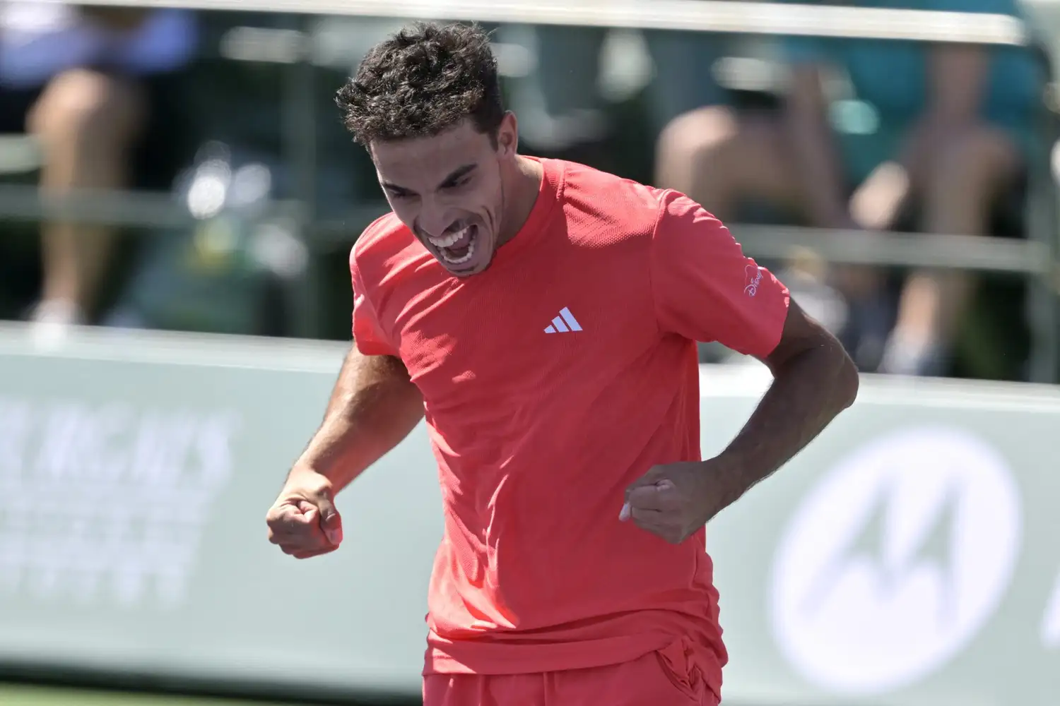 Buscará gritar nuevamente. Francisco Cerúndolo se siente bien en Miami y buscará dar el batacazo ante Tommy Paul