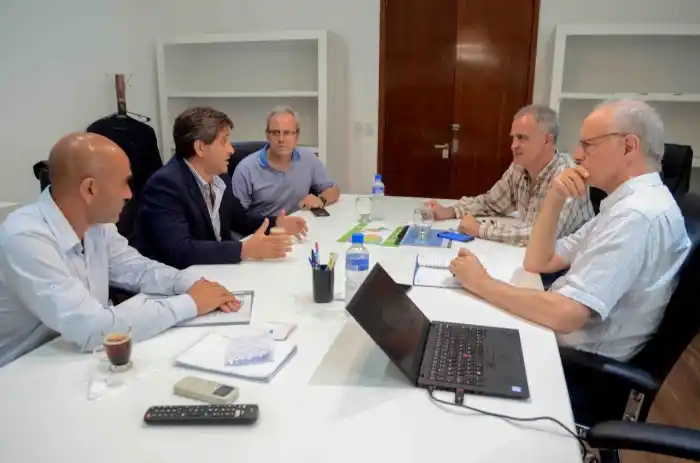 El intendente de Lobería se reunió con el ministro de Salud