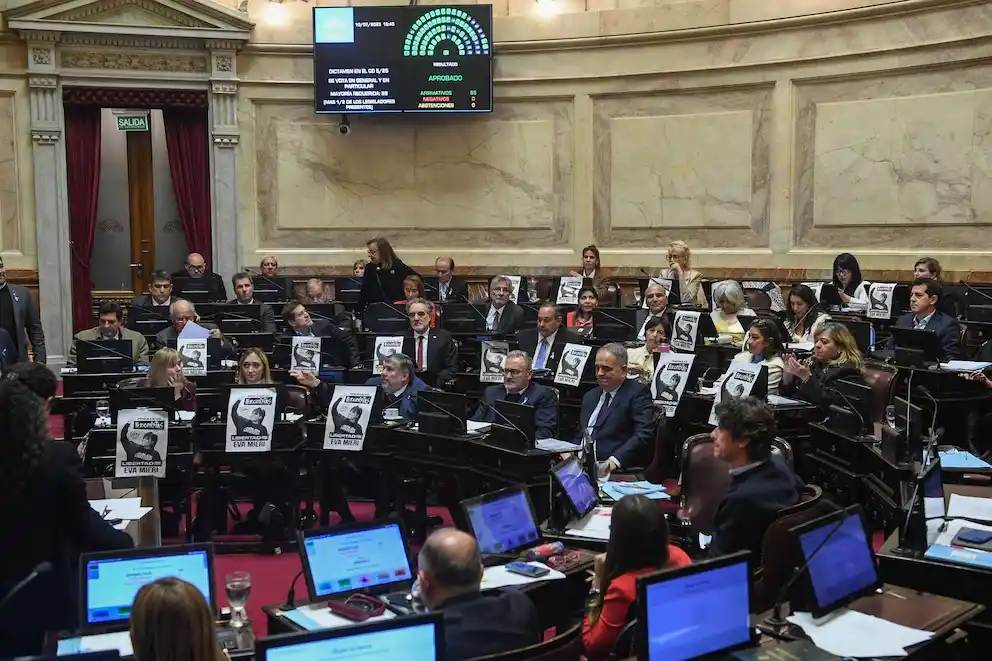 El Senado convirtió en ley la reforma jubilatoria. Fotos: Juan Carlos Cardenas Comunicación Senado