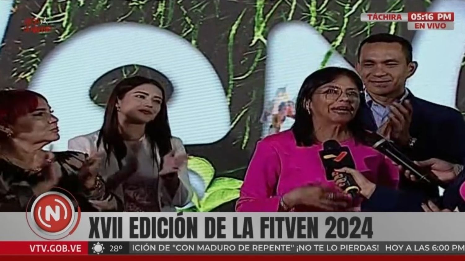 FITVEN para contrarrestar las sanciones y fortalecer la economía, señala Delcy Rodríguez