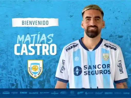 Matías Castro se suma al equipo que conduce Iván Juárez para el Federal A.Foto:@OficialAMSyD