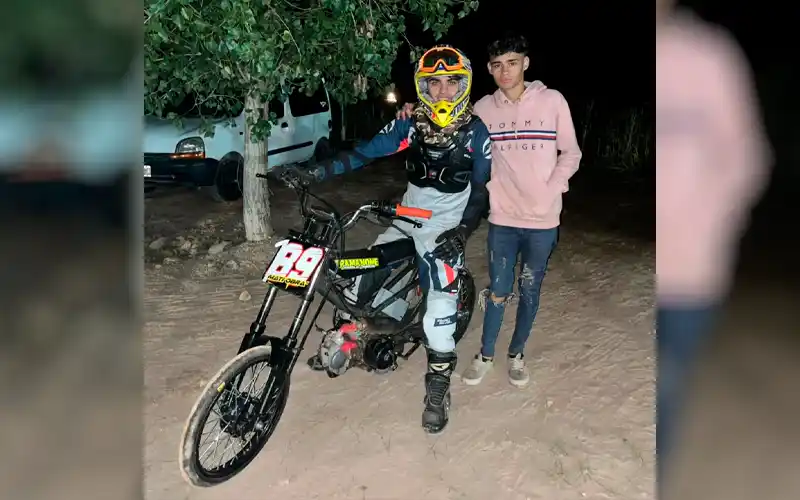 Matías Obrador debutó en el circuito de San Andrés de Giles