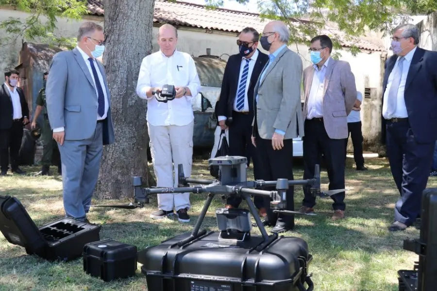 La provincia recibió los primeros drones destinados a patrullaje preventivo