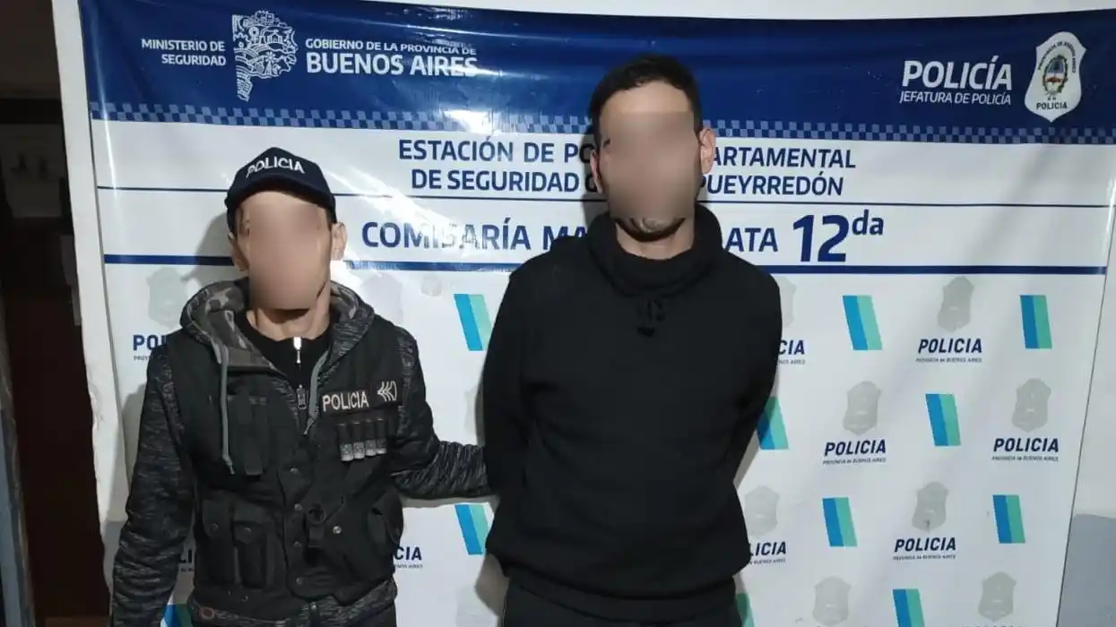 El malviviente fue interceptado por la Policía en el barrio Las Lilas.