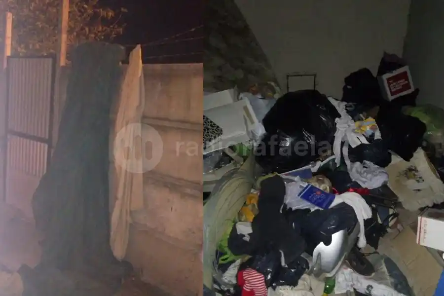 Les dieron vuelta la casa cuando estaban recién mudados y se llevaron de todo