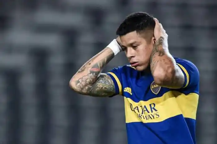 Marcos Rojo se lesionó y es baja para Boca