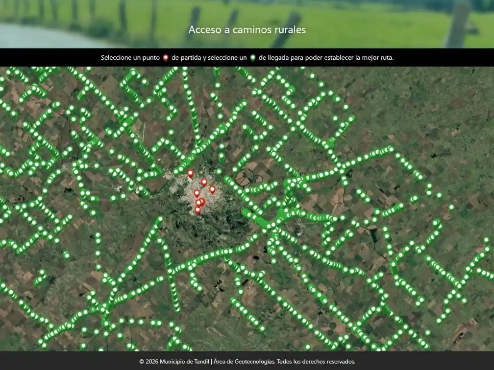 Mostraron avances para georreferenciar los establecimientos rurales