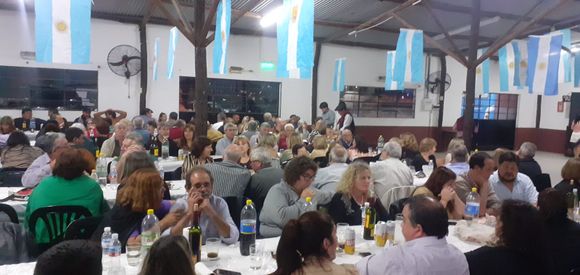 El Fortín agradece: “Un éxito la cena”