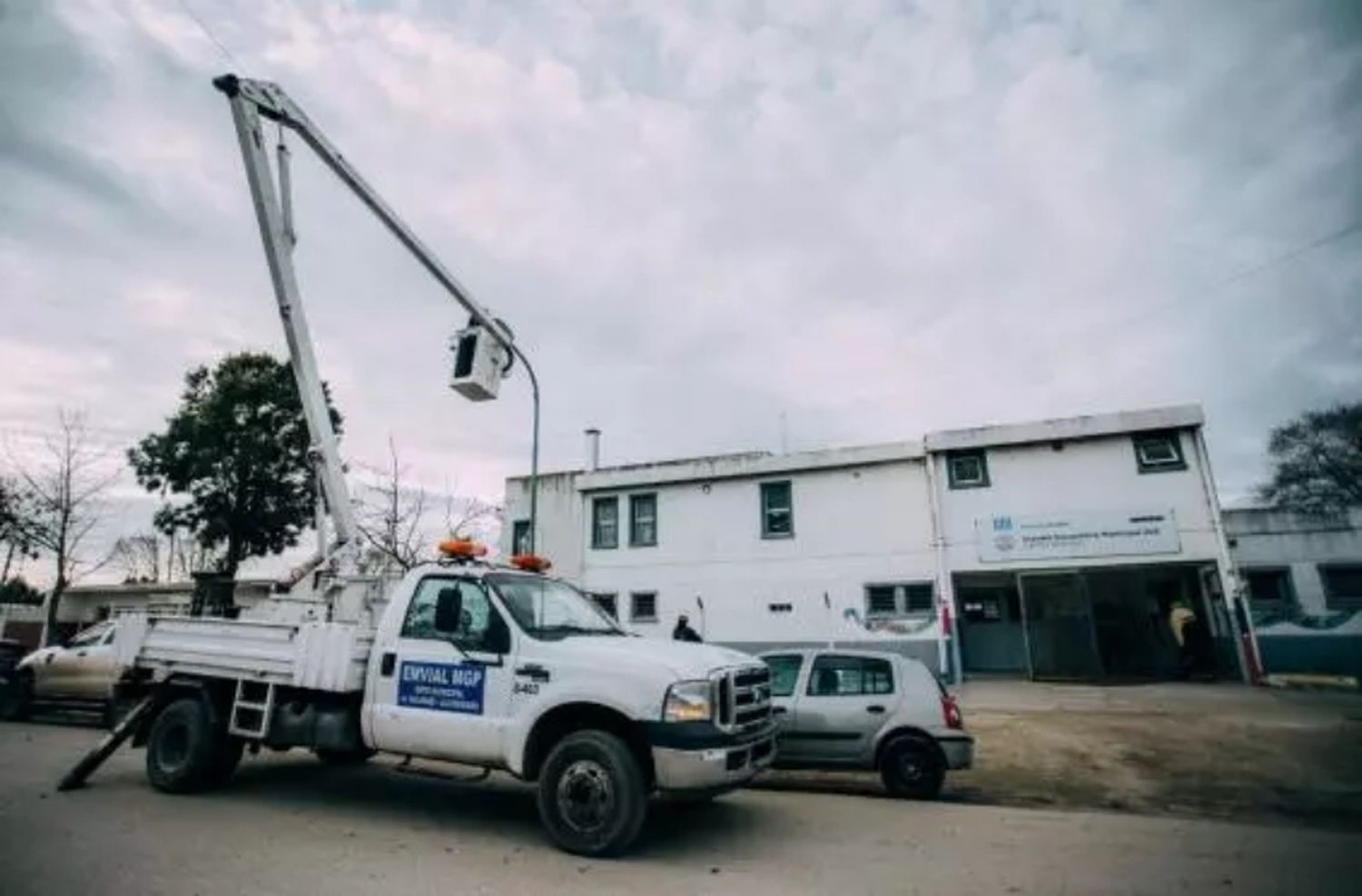 El Municipio acondicionó otro corredor escolar seguro