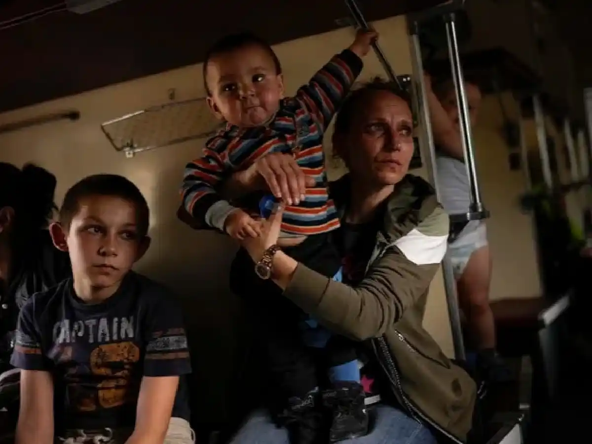 Ucrania inició la evacuación forzosa de Donetsk por los constantes bombardeos de Rusia