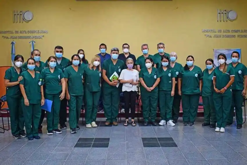 Margarita Batista se reunió con referentes de enfermería