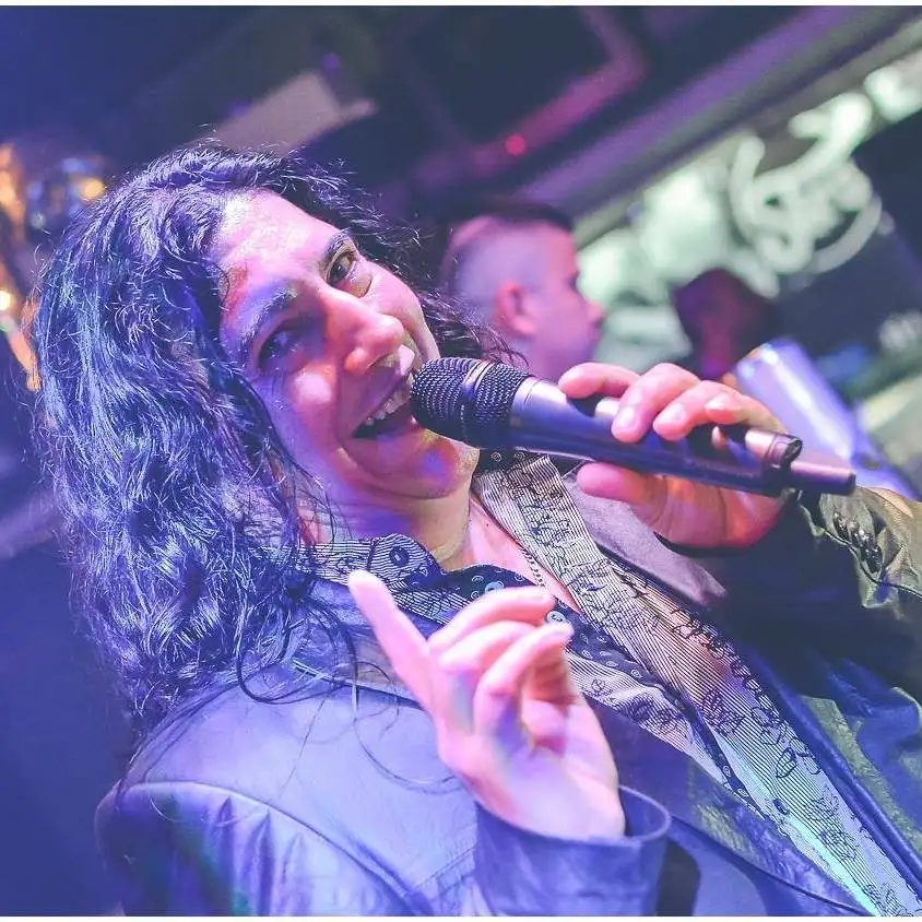 Mario Pereyra,  en la última noche de la Fiesta de la Cerveza