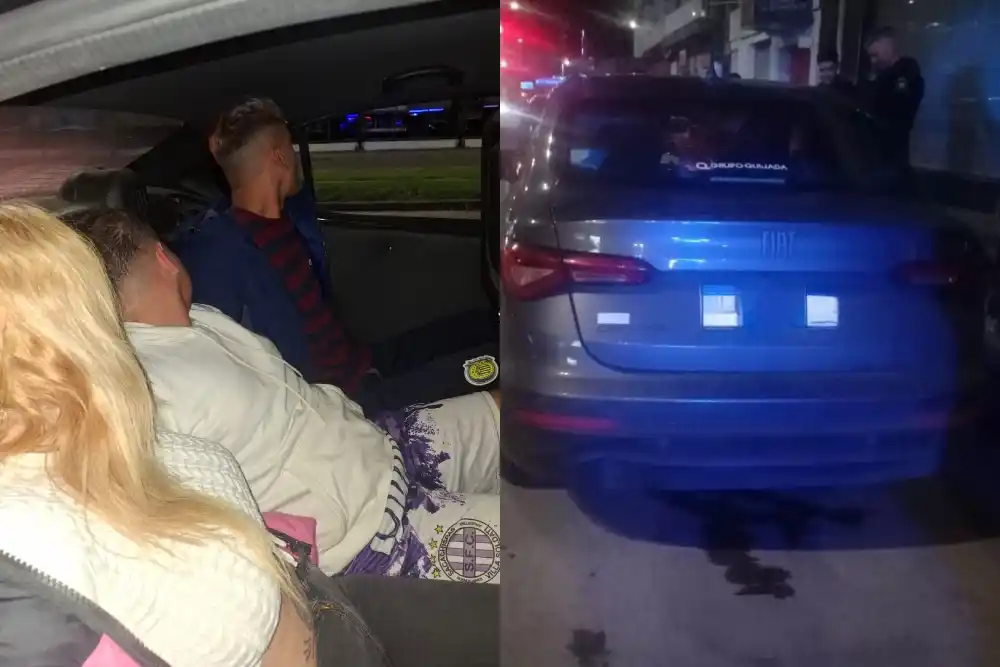 Operativo por drogas.