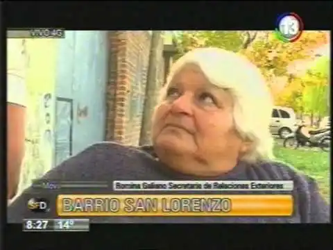 Vecinos de barrio San Lorenzo gestionan botones de alerta para ancianos y discapacitados