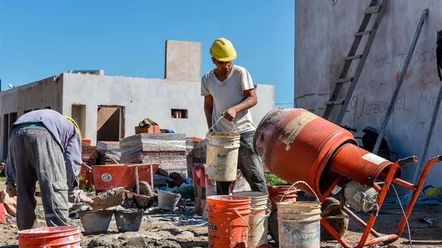 El sector de la construcción fue uno de los que más cayó