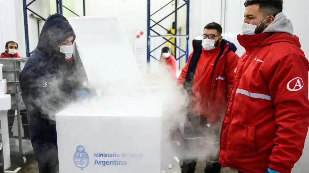 Llegan a Entre Ríos más de 10.000 dosis del segundo componente de Sputnik V