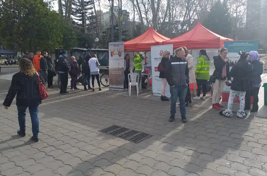 Contra la Hepatitis: vacunas y charlas informativas