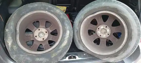 Los baches de la Ruta 30, una trampa mortal