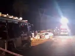 Tragedia en Ruta 39: un muerto y dos heridos tras un choque múltiple en Rincón de Gena