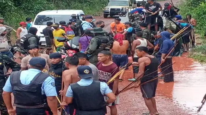 A SANGRE FRÍA EN BOLÍVAR: grupos irregulares que operan en zona minera asesinaron a cuatro indígenas