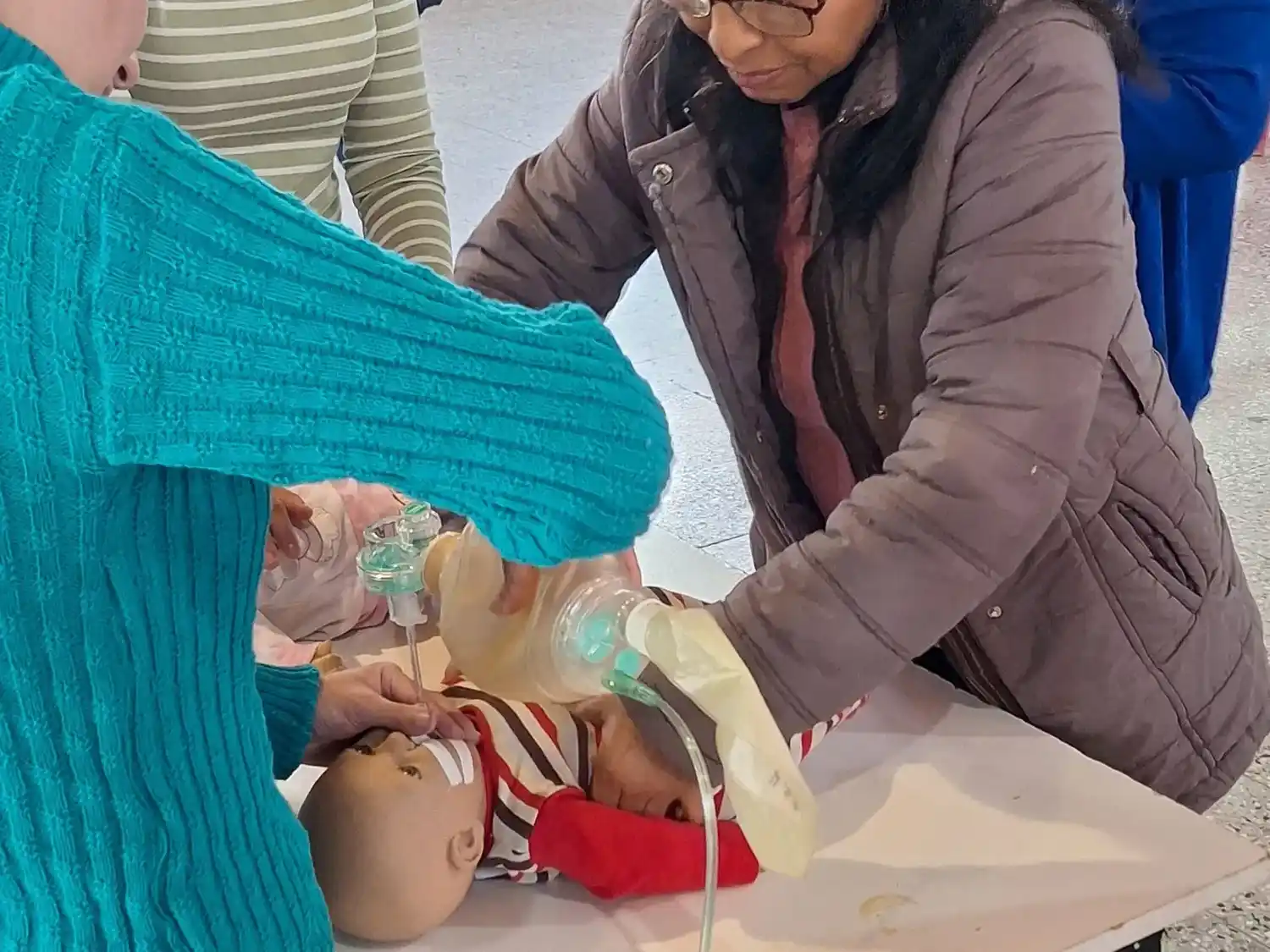 Equipos de salud se capacitaron en RCP avanzada