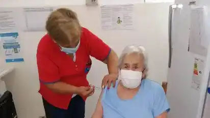 General Galarza: comenzó la vacunación a mayores de 75 años