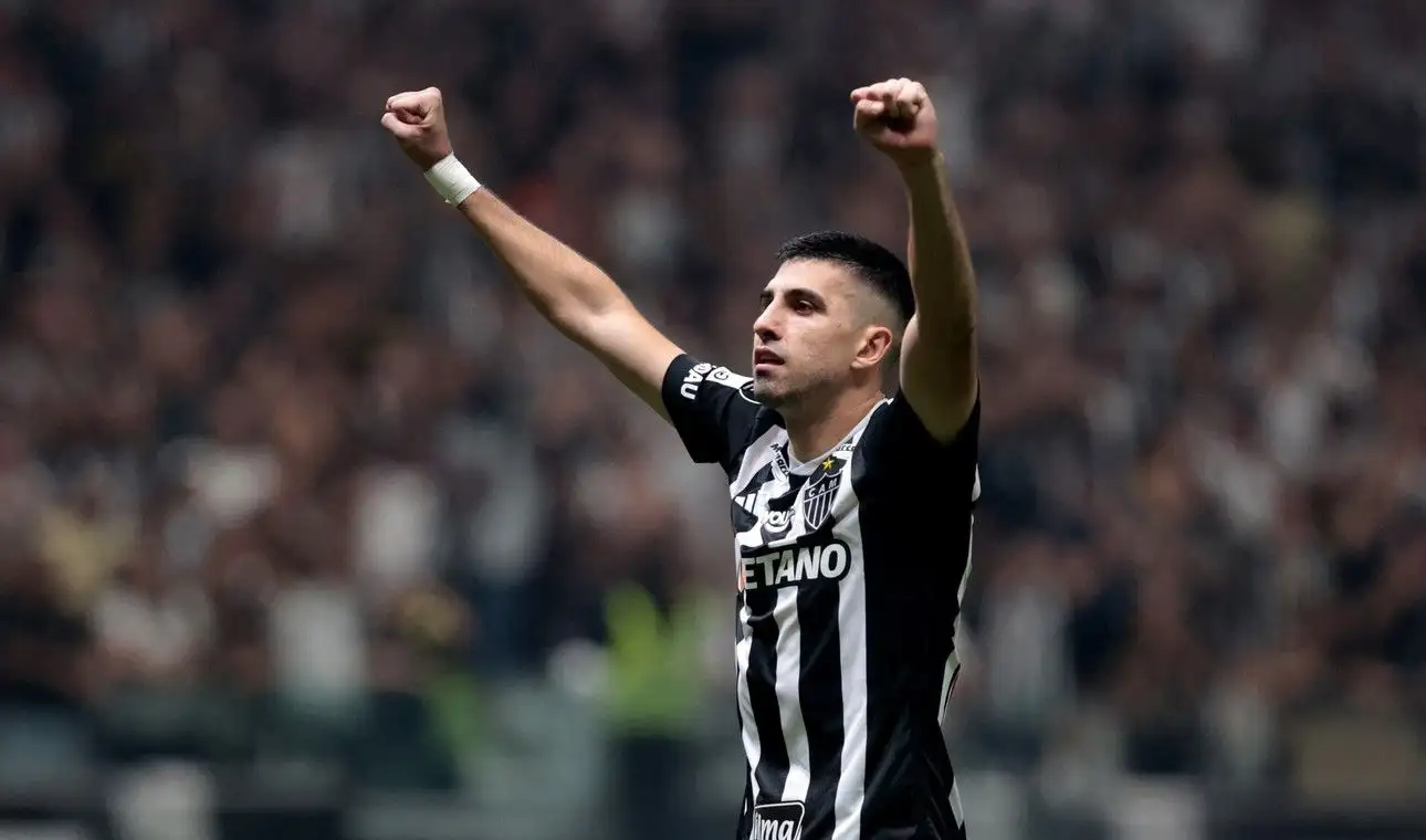 Battaglia juega en Atlético Mineiro.
