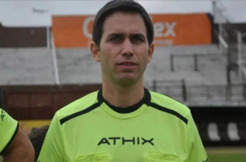 Fue detenido el árbitro Martín Bustos