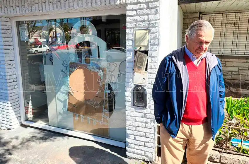 "No se llevan cosas materiales, se roban la ilusión y el trabajo"