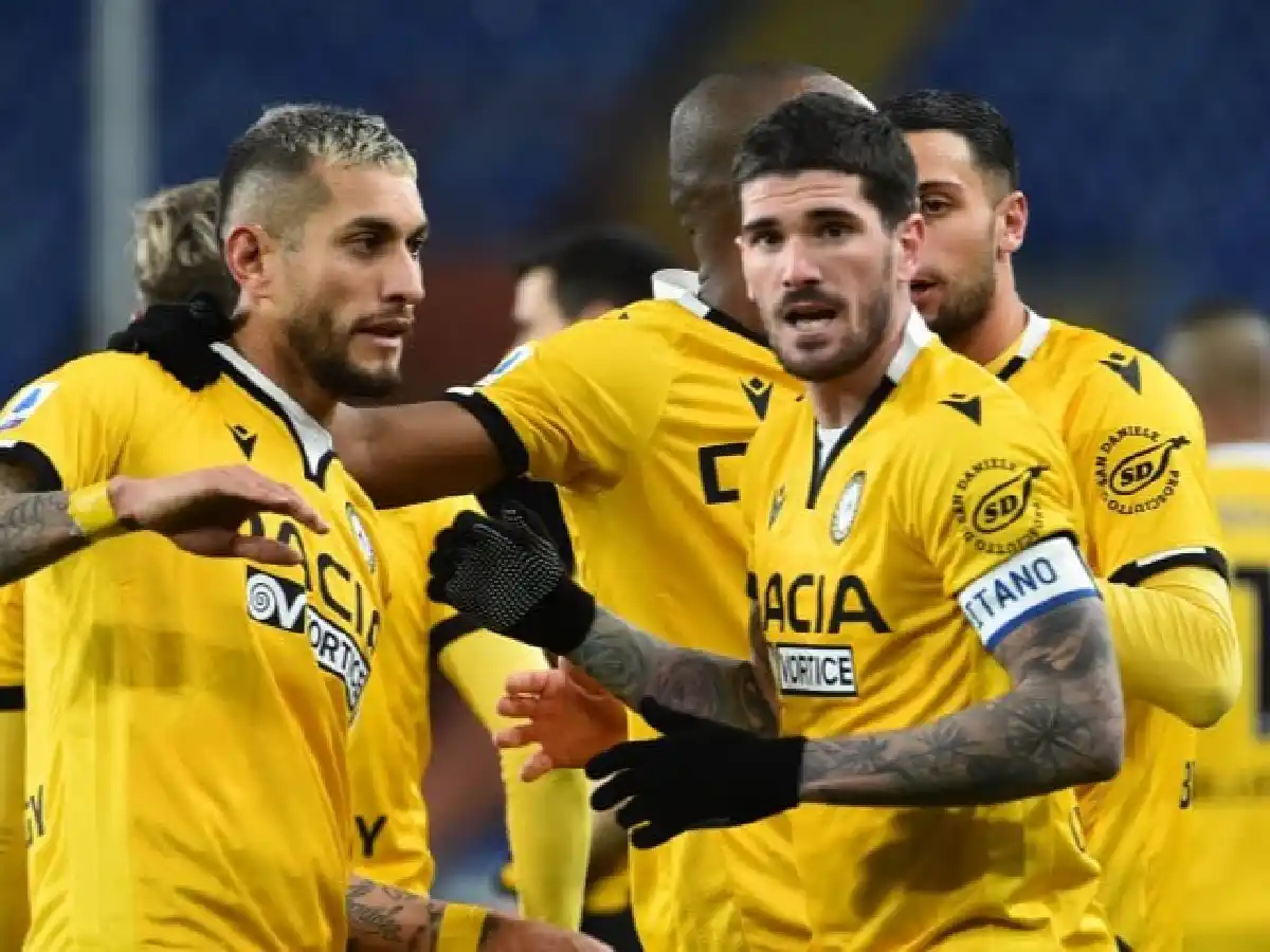 De Paul marcó en la derrota del Udinese