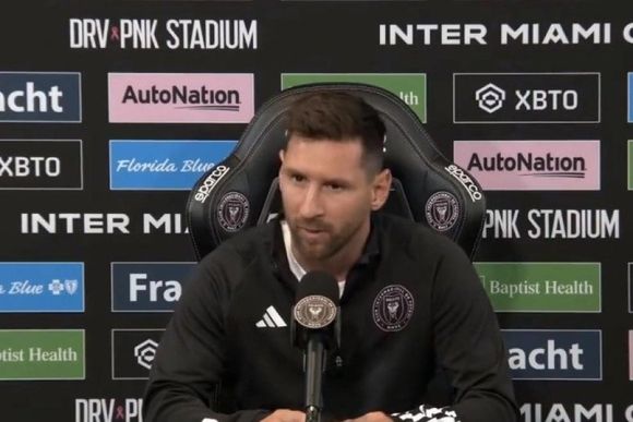 A través de Inteligencia Artificial crearon un video de Messi dando una conferencia de prensa 