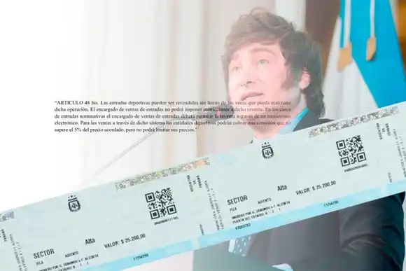 El Ejecutivo Nacional propone legalizar la reventa de entradas para eventos deportivos