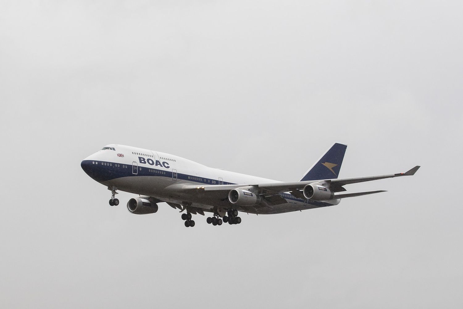 Viaje al pasado: British Airways presentó al 747-400 con retrolivery de BOAC