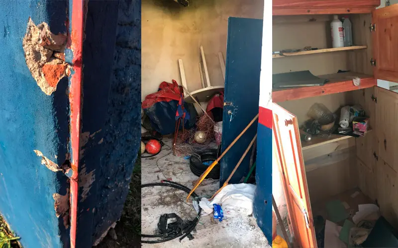 Otra vez, robaron en El Tanque: “Nos llevaron todo y quisieron prender fuego el club”