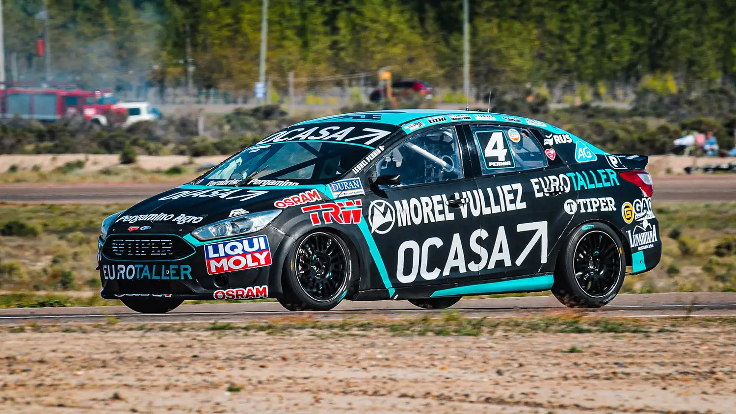 FOTO PRENSA APAT Pernía buscará trepar posiciones en Trelew.