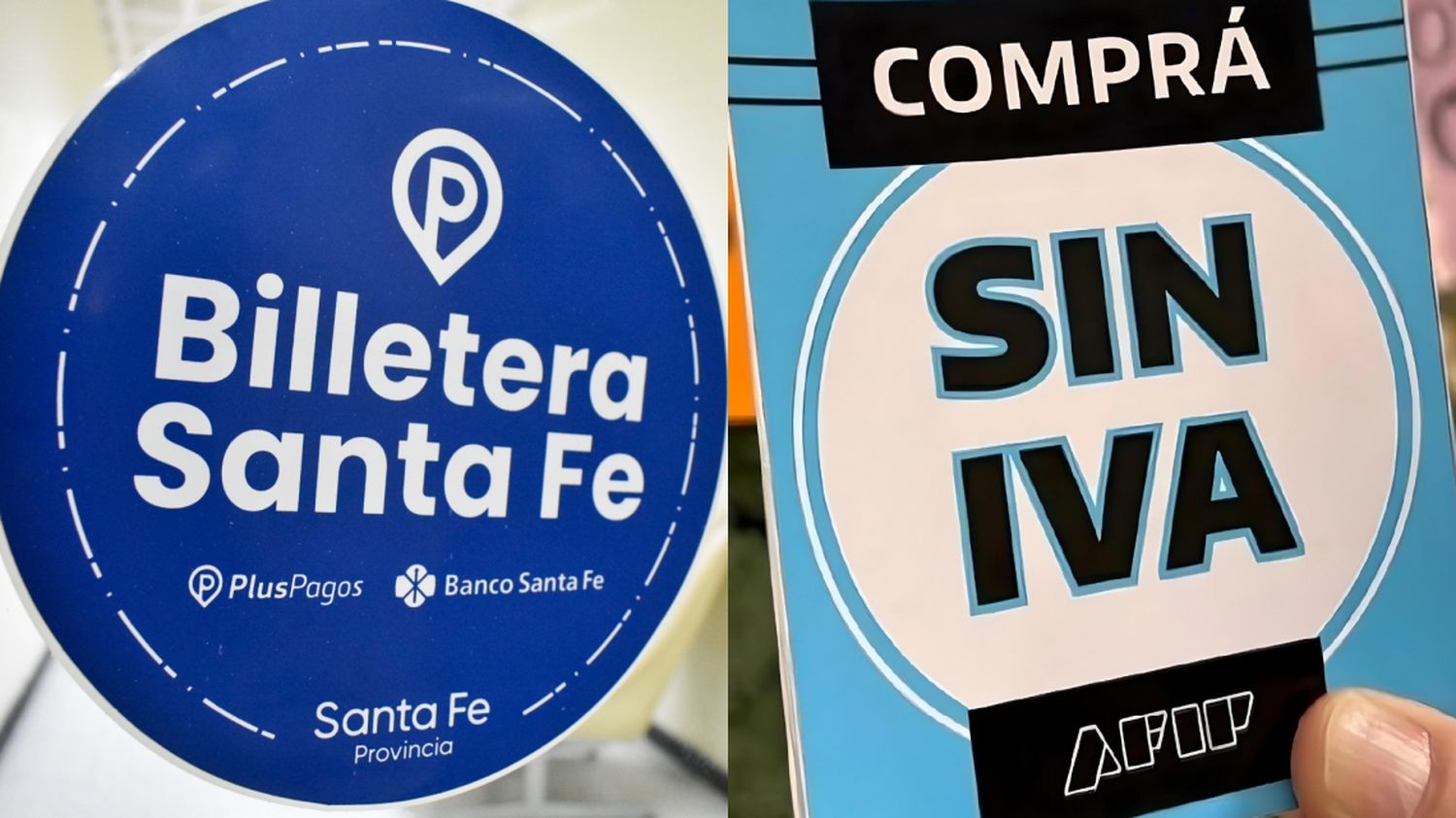 Los beneficios del programa Compre Sin IVA ya se hicieron extensivos a las compras realizadas con tarjeta de débito, a través de la aplicación Billetera Santa Fe.