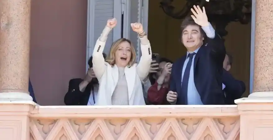 Milei y Meloni renuevan compromiso de LUCHAR POR LA DEMOCRACIA (+ Detalles)