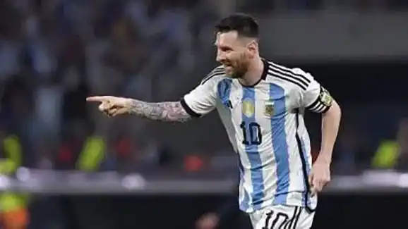 La Selección Argentina se despidió del país con goleada a Curazao y un Messi imparable