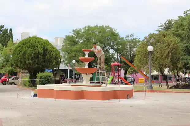 Finalizaron los trabajos de puesta en valor de la Plaza Ramírez