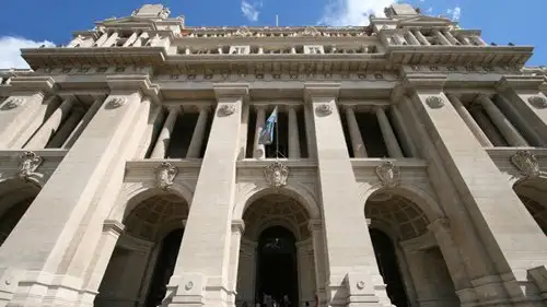 El edificio de la Corte Suprema de Justicia.