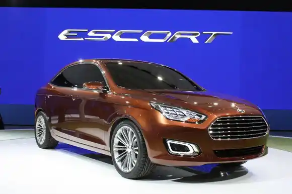 Volvió el Ford Escort en el Salón de Shangai