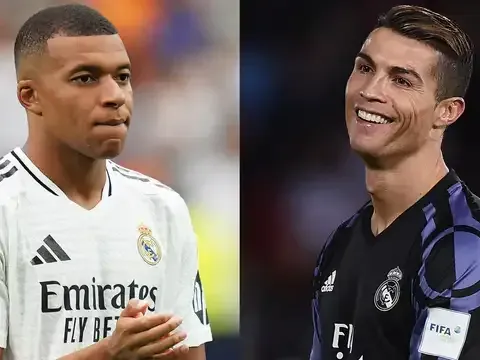 Mbappé y CR7