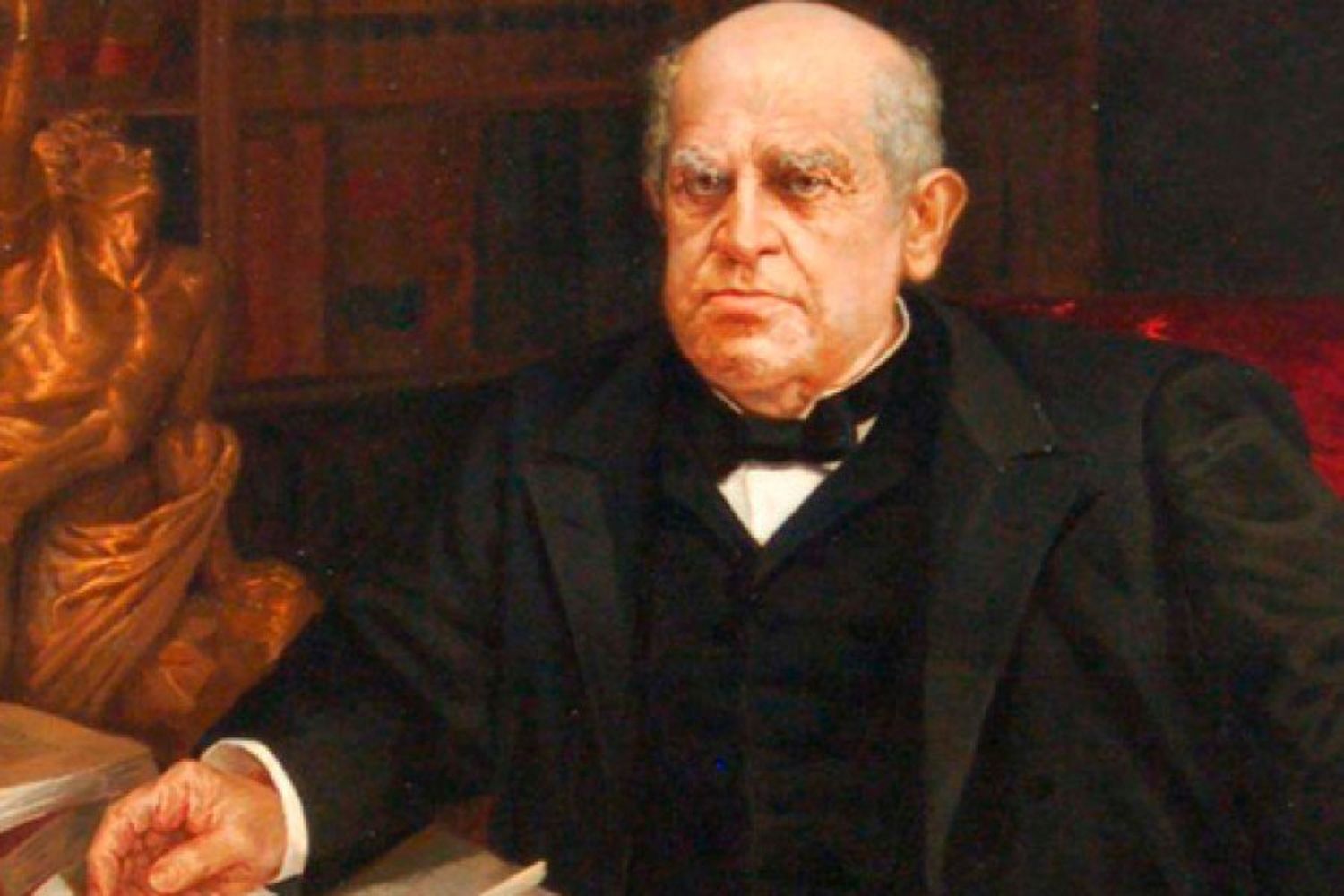 Por primera vez recrean a Domingo Faustino Sarmiento, usando la Inteligencia Artificial: los resultados