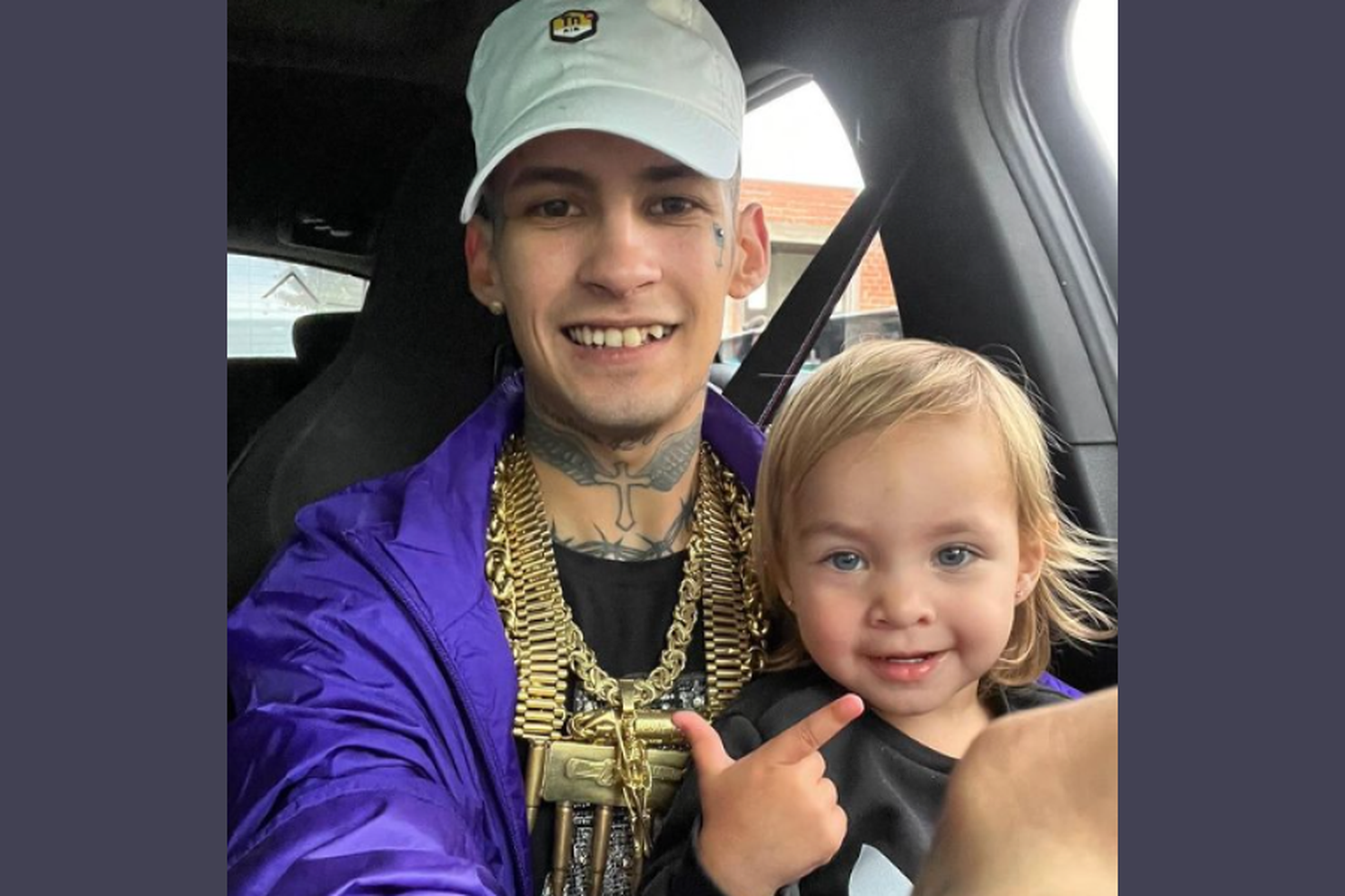Tras salir en libertad, L-Gante le hizo un lujoso regalo a su hija