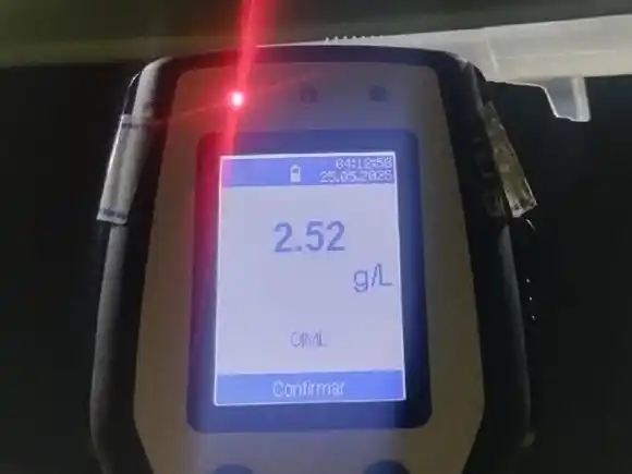 Pueblo Esther: un camionero fue detenido con 2,52 gramos de alcohol en sangre