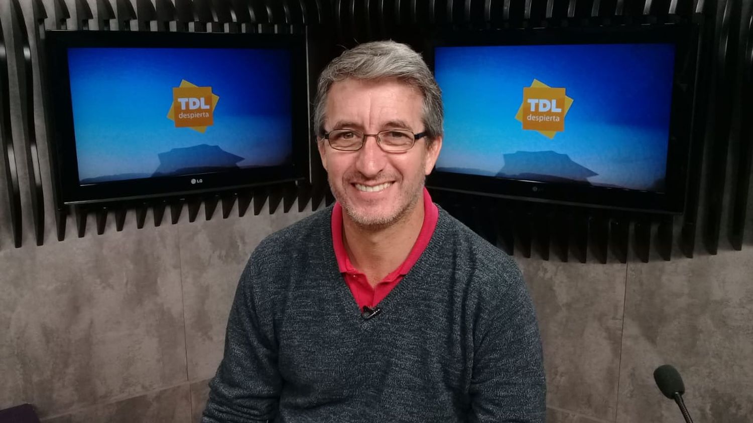 Diego Bagú en el desayuno de Tandil Despierta