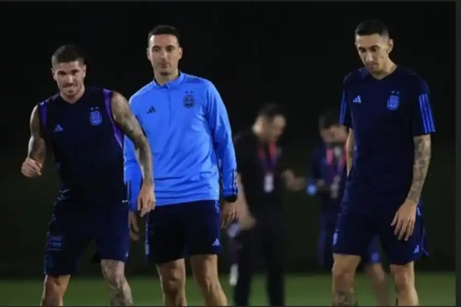 Argentina y su último entrenamiento de cara a la semifinal del Mundial